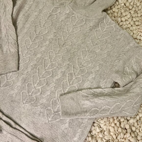 NWOT Splendid cella jane cashmere hearts turtleneck sweater and drawstring pants - Picture 2 of 6